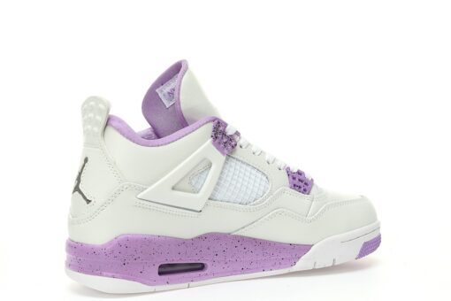 Nike Wmns Air Jordan 4 Retro"White Purple"