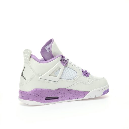 Nike Wmns Air Jordan 4 Retro"White Purple"