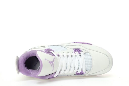 Nike Wmns Air Jordan 4 Retro"White Purple"