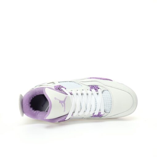 Nike Wmns Air Jordan 4 Retro"White Purple"