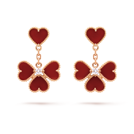 Sweet Alhambra effeuillage earrings