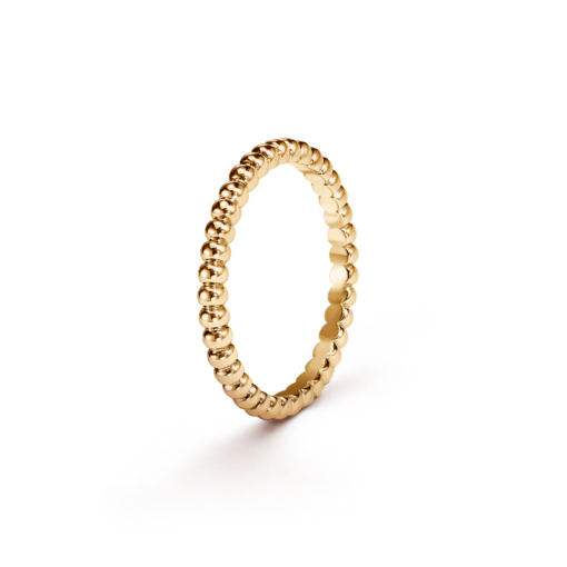 Perlée pearls of gold ring