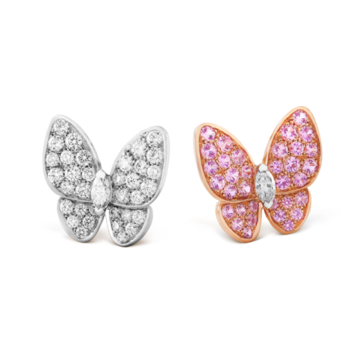 Two Butterfly earrings