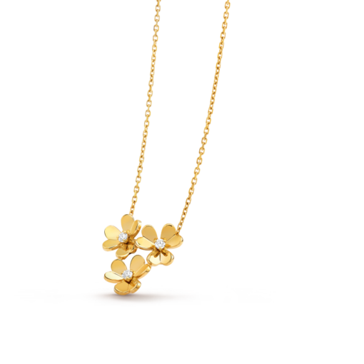 Frivole, 3 flowers Necklace