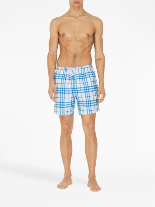 BB checked drawstring swim shorts - Image 3