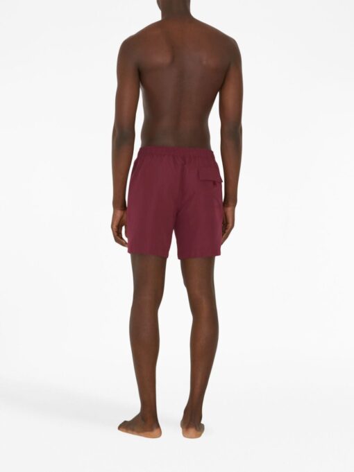 BB checked drawstring swim shorts