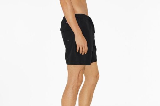 BB checked drawstring swim shorts