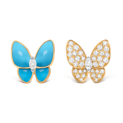 Two Butterfly earrings