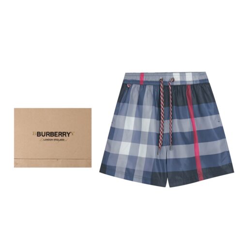 BB checked drawstring swim shorts - Image 2