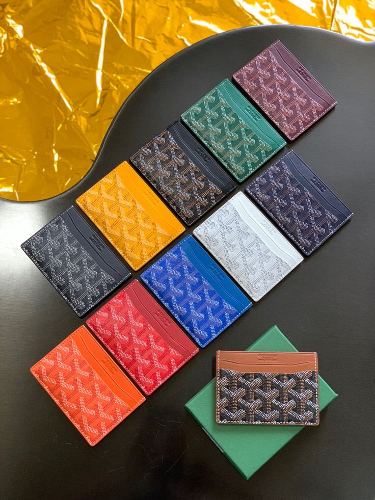 Goyard Card Holder Available Colors