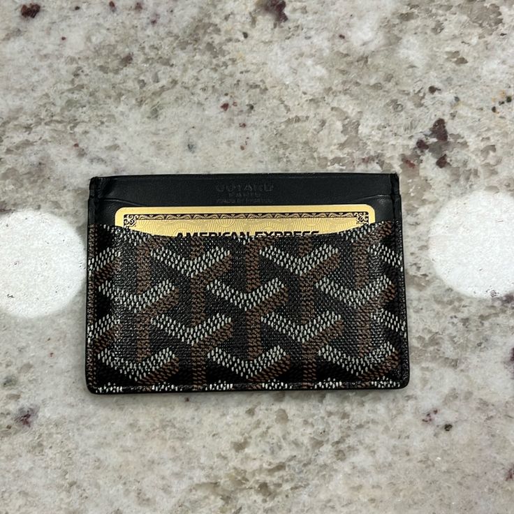 Goyard Wallet Black