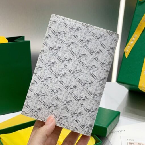 Goyard Saint Pierre Card Holder Wallet White