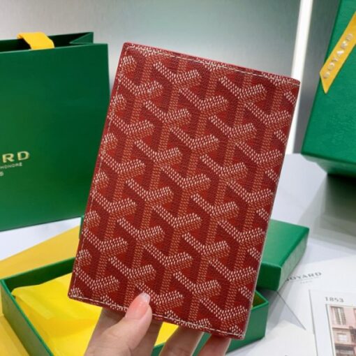 Goyard Saint Pierre Card Holder Wallet Red