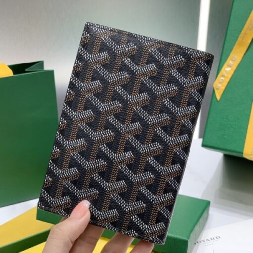 Goyard Saint Pierre Card Holder Wallet Brown Black