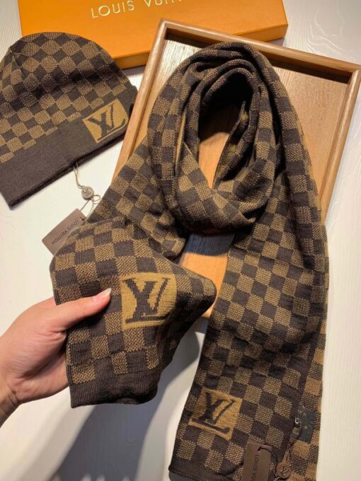 LV Scarf Hat