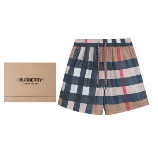 BB checked drawstring swim shorts - Image 2