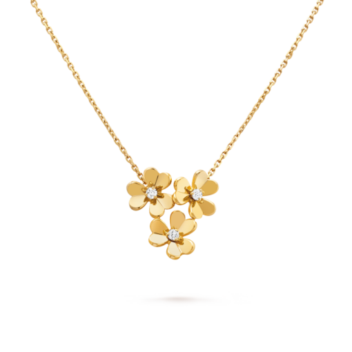 Frivole, 3 flowers Necklace