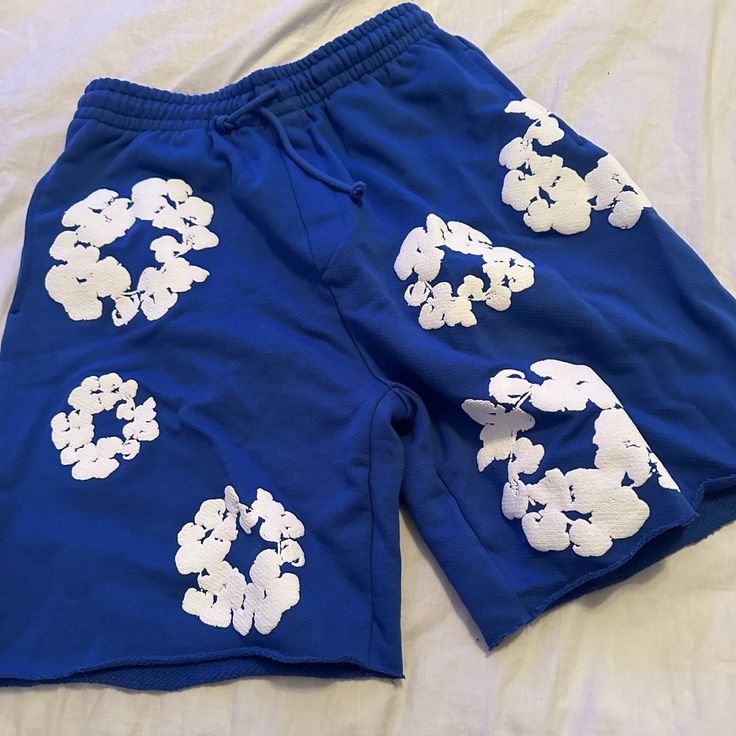 Denim Tears Shorts Blue