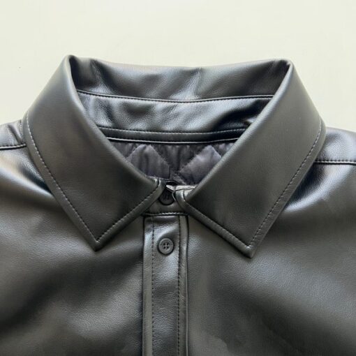 Balenciaga Leather Shirt - Image 4