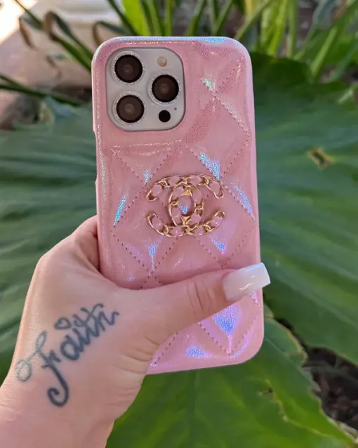 CC Pink Halo iPhone Case