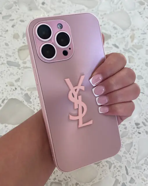 YSL Pink on Pink iPhone Case