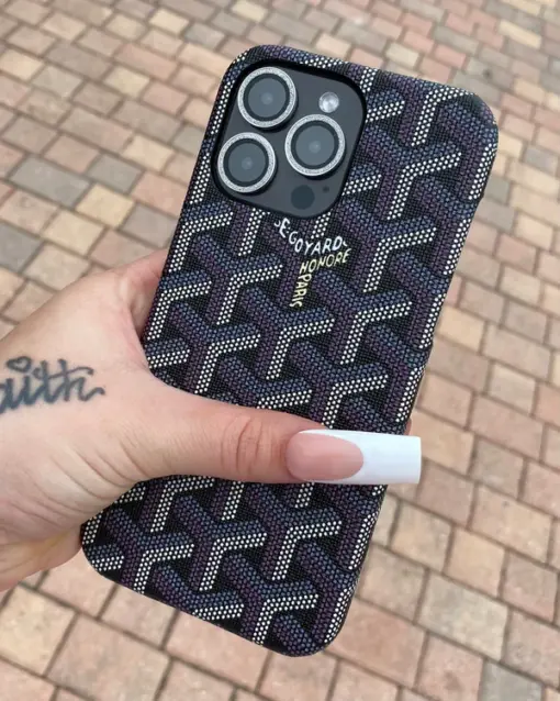 Goyard Go Girll iPhone Case