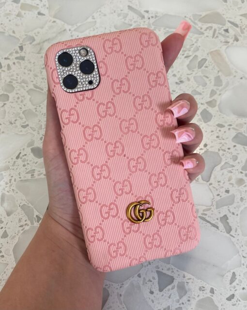 GG Pink Grinch iPhone Case