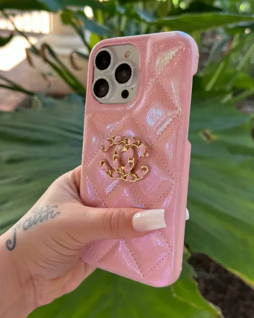 CC Pink Halo iPhone Case