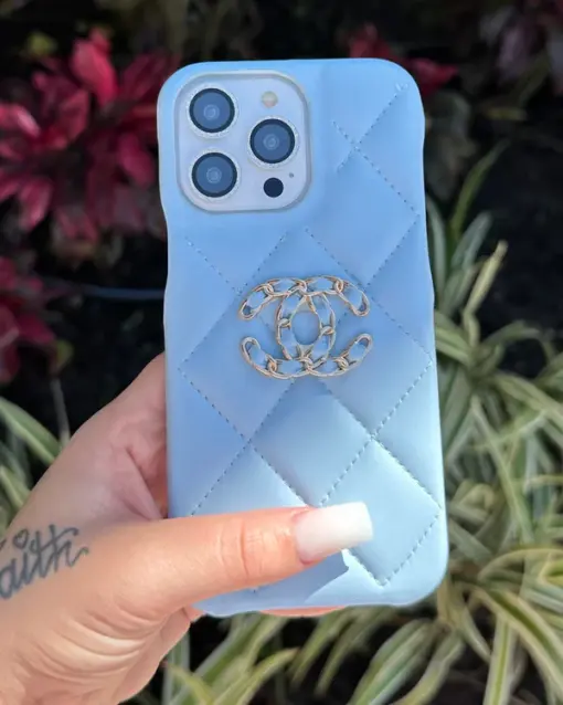 CC Bleu iPhone Case