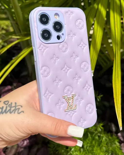 LV Lavender V iPhone Case