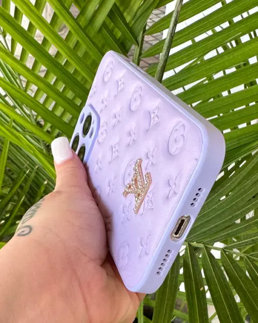 LV Lavender V iPhone Case