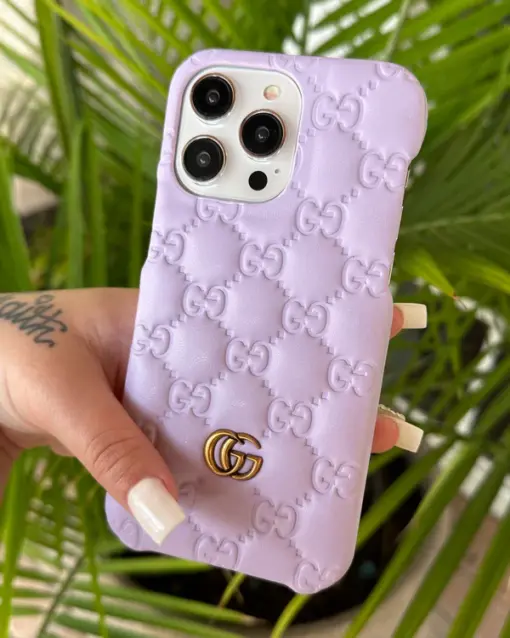 GG Purple Boujie Prints iPhone Case - Image 2