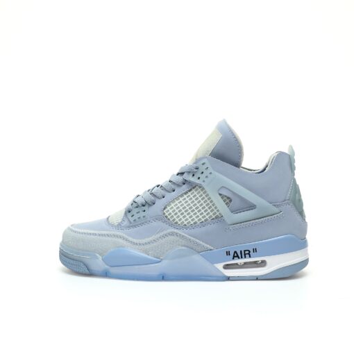 Off-White™ x Nike Air Jordan 4 Retro"Light Blue/Purple"