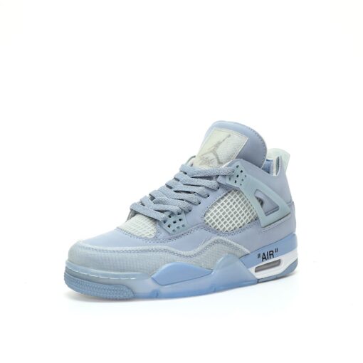 Off-White™ x Nike Air Jordan 4 Retro"Light Blue/Purple"