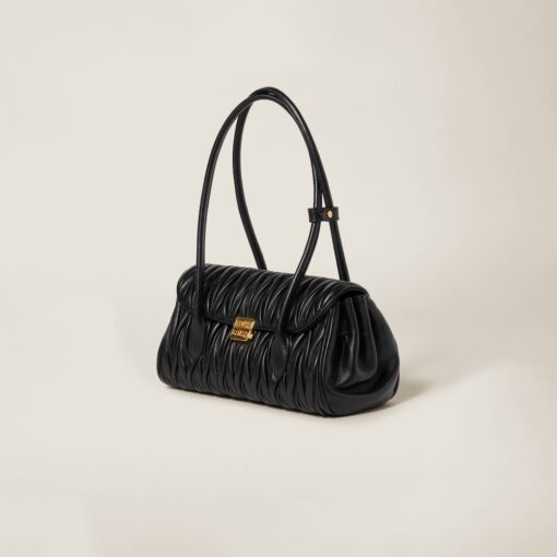 Miu Miu Matelasse Nappa Leather Shoulder Bag