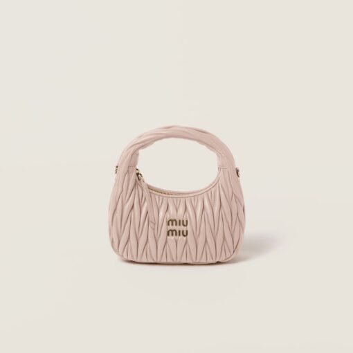 Miu Miu Wander Hobo Bag Powder Pink