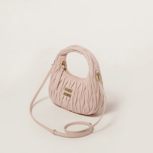 Miu Miu Wander Hobo Bag Powder Pink