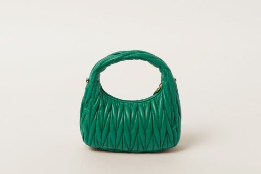 Miu Miu Wander Hobo Bag Green