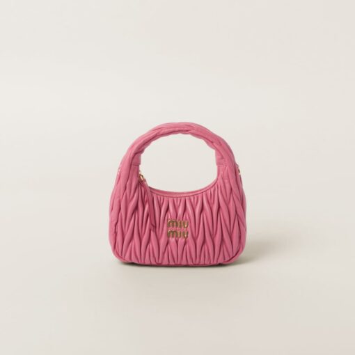 Miu Miu Wander Hobo Bag Begonia Pink