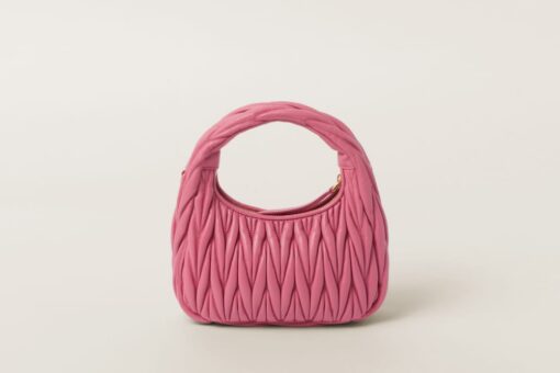 Miu Miu Wander Hobo Bag Begonia Pink