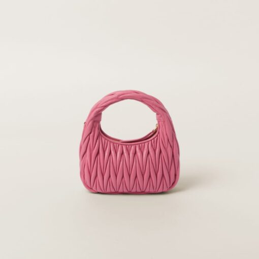 Miu Miu Wander Hobo Bag Begonia Pink