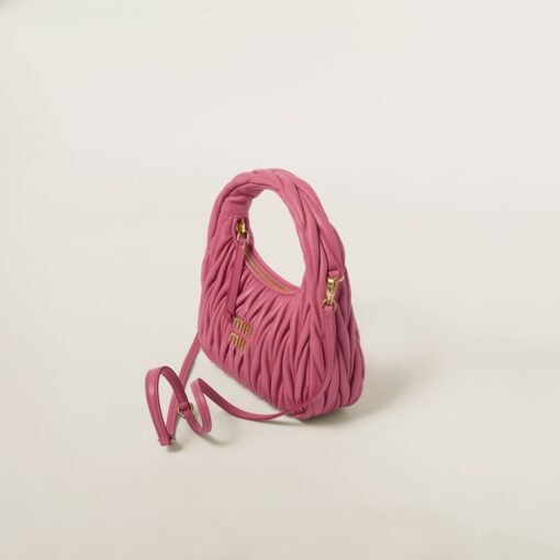 Miu Miu Wander Hobo Bag Begonia Pink