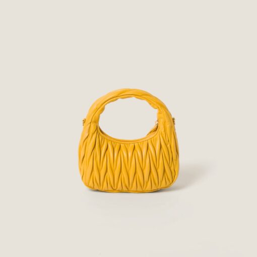 Miu Miu Wander Hobo Bag Yellow