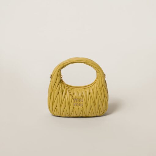 Miu Miu Wander Hobo Bag Pineapple