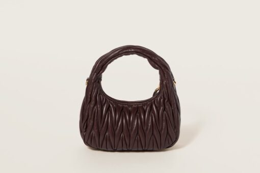 Miu Miu Wander Hobo Bag Bruyère Wood