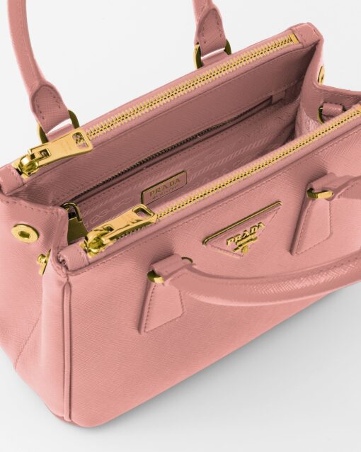 Prada Galleria Mini Bag Blossom Pink - Image 4