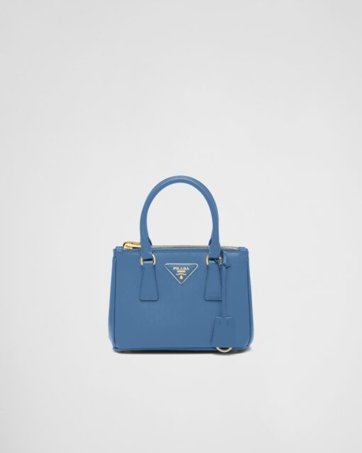 Prada Galleria Mini Bag Light Blue