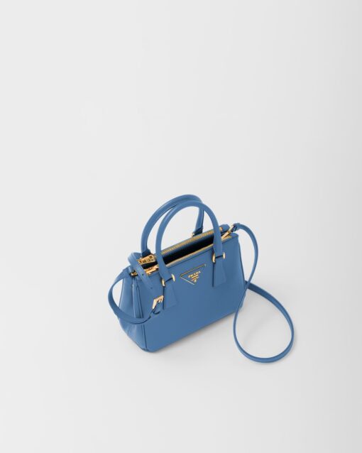 Prada Galleria Mini Bag Light Blue