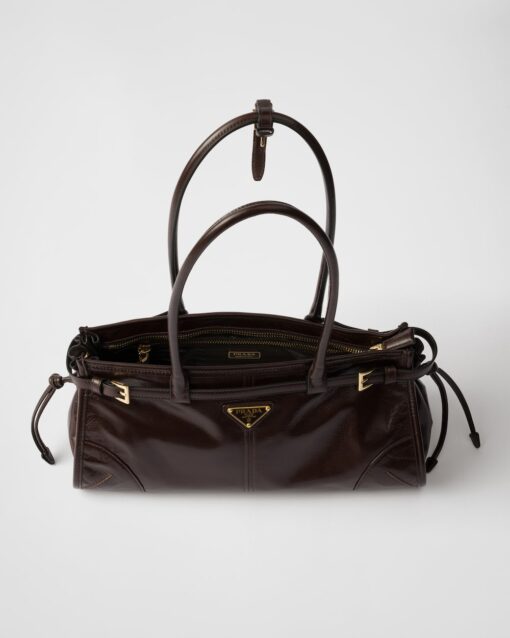 Prada Handbag Dark Brown - Image 4