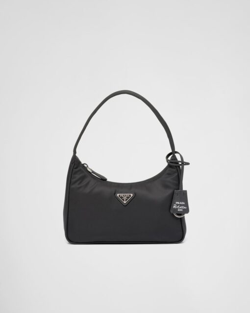 Prada Re-Nylon Mini Bag Black